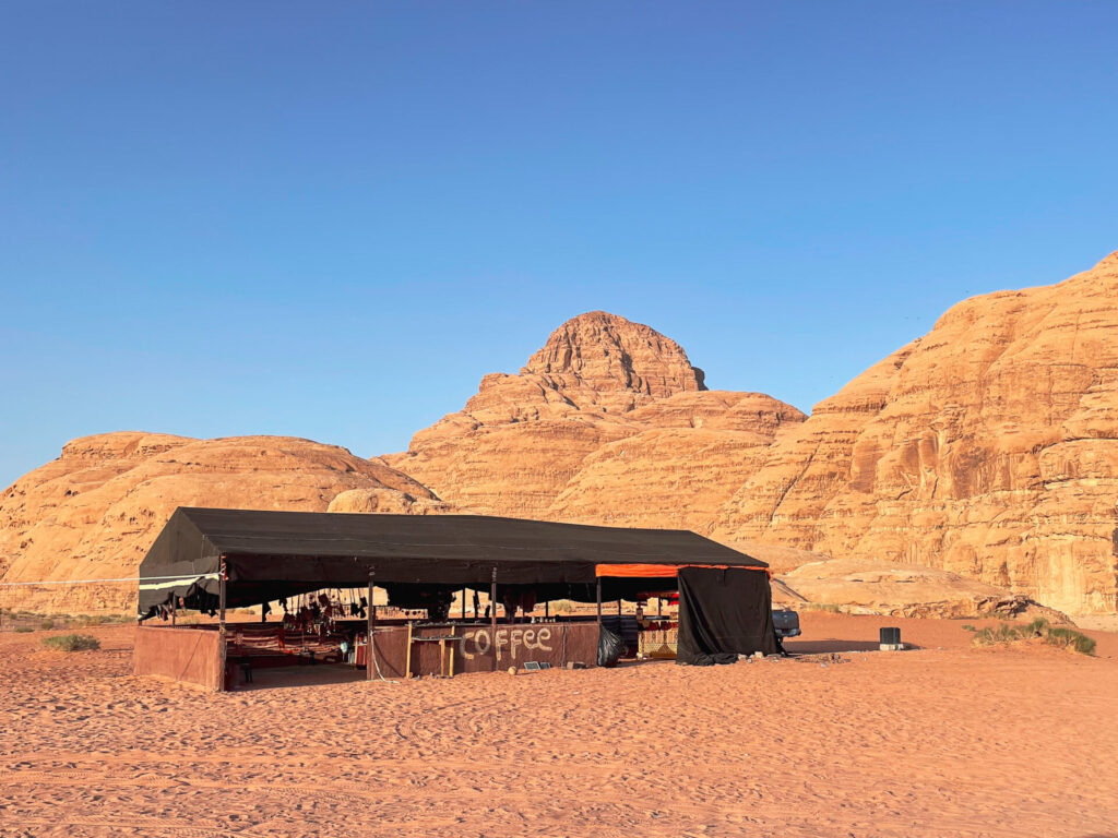 Wadi Rum gezi rehberi kahve molası
